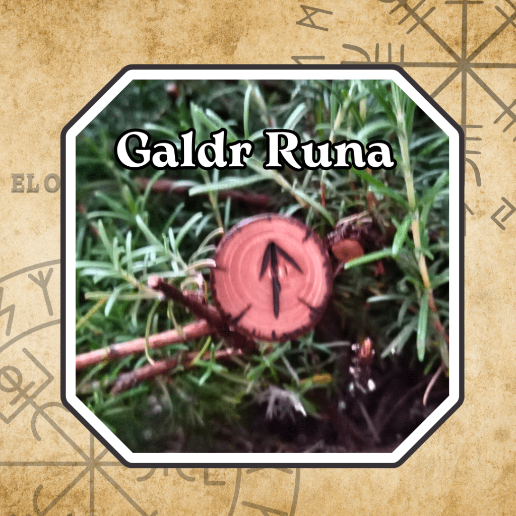 Galder Runes Galdr TIWAZ